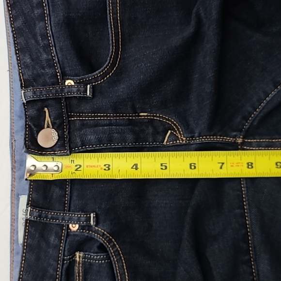 GAP 1969 Women's  Curvy Profile Dark Wash Blue Jeans Stretch Size 28/6 a/c - Picture 13 of 15